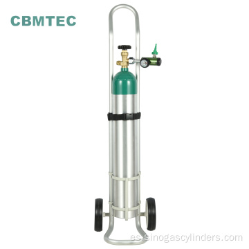 Cilindros de oxígeno de aluminio médico de alta calidad CBMTech 2.8L